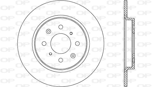 OPEN PARTS Piduriketas BDA2638.10